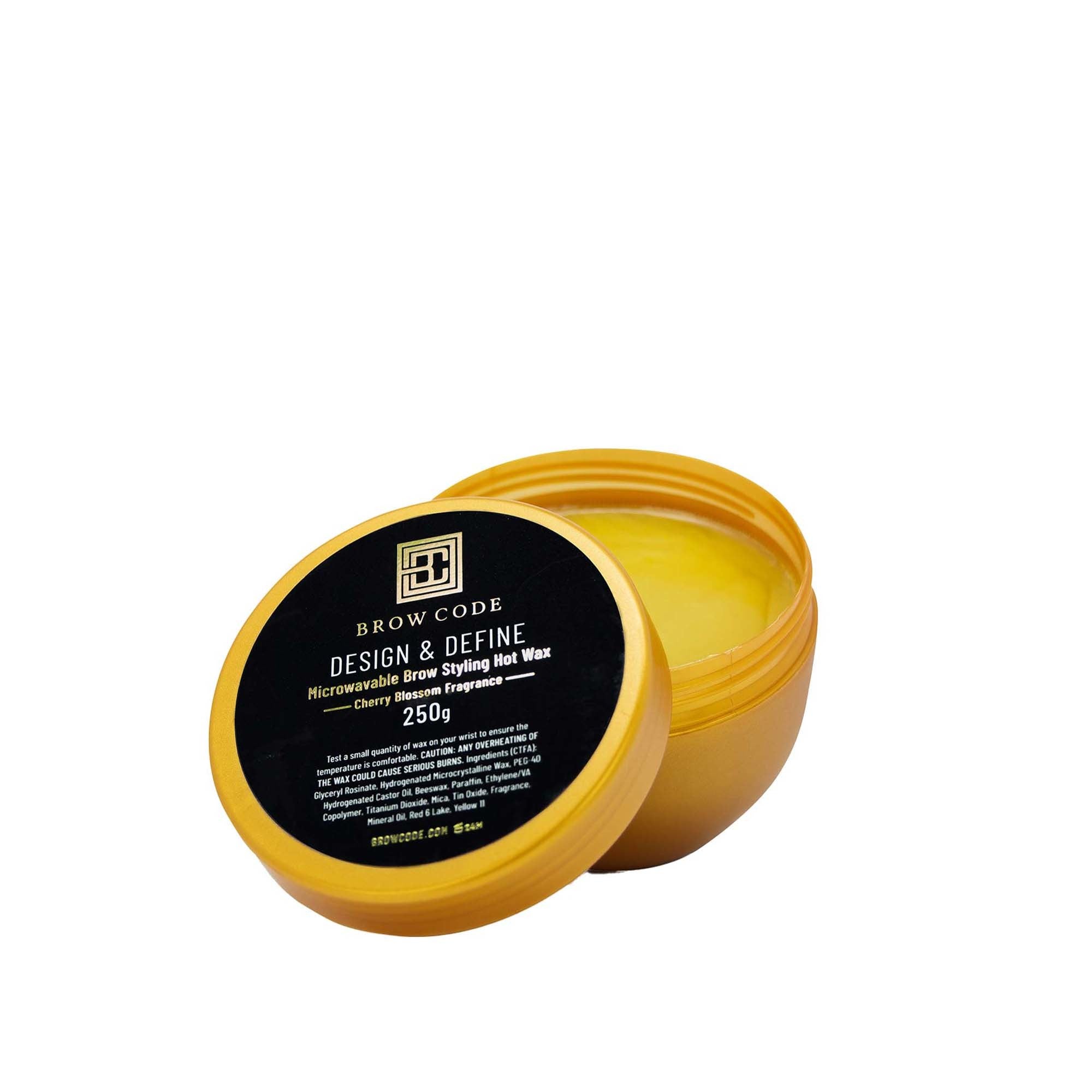 Microwavable Brow Styling Hot Wax 250g - Brow Code Pro USA