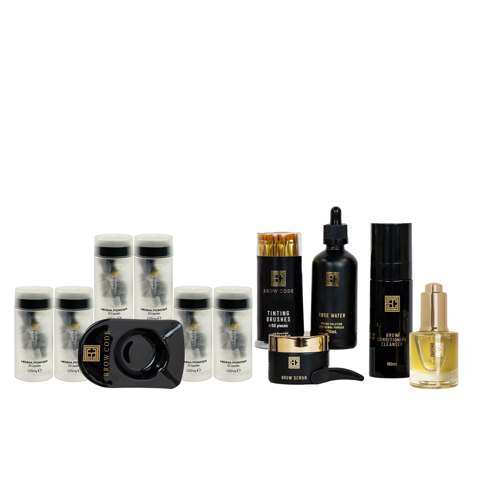 Brow Henna Kit For Professionals - Brow Code Pro USA