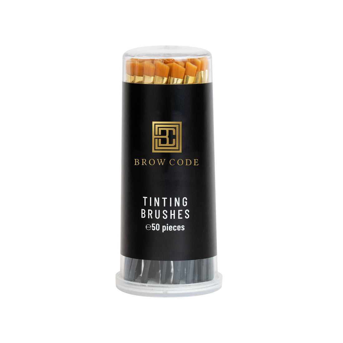 Brow Tinting Brushes 50 Pack - Brow Code Pro USA